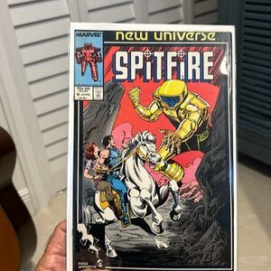 Year 1987 Spit Fire Marvel comic# 9